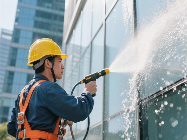 為什么建議企業(yè)、公司、工廠等定期清洗外墻玻璃